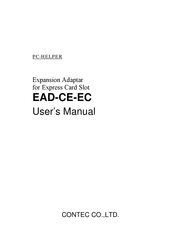 Contec EAD-CE-EC User Manual