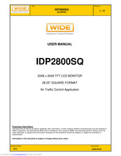 Wide IDP2800SQ User Manual