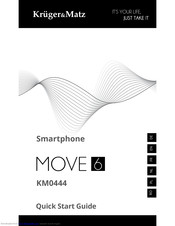 Kruger&Matz MOVE 6 Quick Start Manual