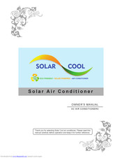 Solar Cool SCO-12G Owner's Manual