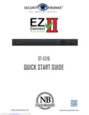 Security Tronix ST-EZ16 Quick Start Manual