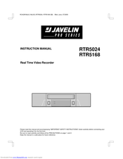 Javelin RTR5024 Instruction Manual