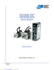 Applied Motion Products SV200 DC Hardware Manual