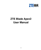 ZTE Blade Apex2 User Manual