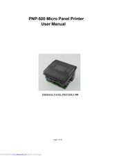 Kashino Technology PNP-500 User Manual
