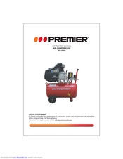 Premier MDP-4806C Instruction Manual