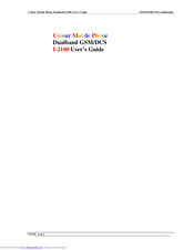 INNOSTREAM I-2100 User Manual