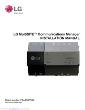 Lg PBACNBTR0 Installation Manual