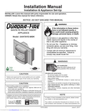 Quadra-Fire SANTAFEI-MBK Installation Manual