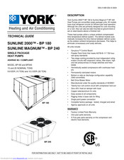 York BP 180 Technical Manual