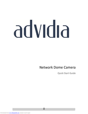 Advida A-17 Quick Start Manual