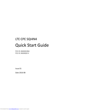 Observa Telecom QCI4NU Quick Start Manual