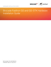 Brocade Communications Systems FastIron FGS624XGP Hardware Installation Manual