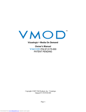 Vizualogic VMOD Owner's Manual