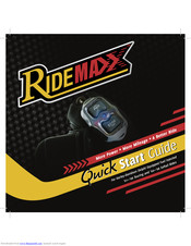 AMFD RideMaxx Quick Start Manual