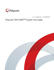 Polycom RSS 4000 User Manual