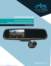 RVS systems RVS-509620 Instruction Manual