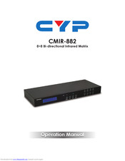 CYP CMIR-882 Operation Manual