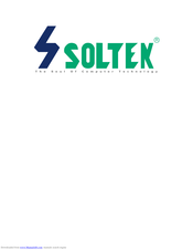 SOLTEK SL-65MV Users Manual And Technical Reference