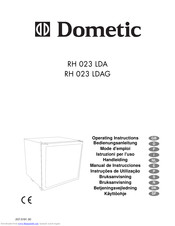Dometic RH 023 LDA Operating Instructions Manual