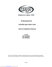 Argo X3I AS35HL User & Installation Manual