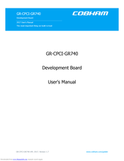 COBHAM GR-CPCI-GR740 User Manual