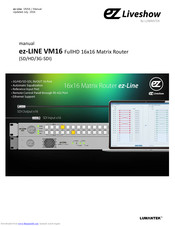 Lumantek ez-LINE VM16 Manual