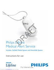 Philips 7000PHB Instructions For Use Manual