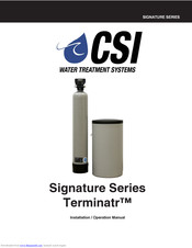 CSI Terminatr MSI32 Installation And Operation Manual