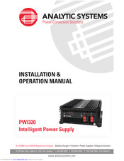 Analytic Systems PWI320 Installation & Operation Manual