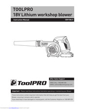 ToolPRO CBV18G.9 Instruction Manual