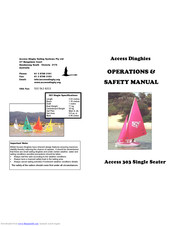 Access Dinghy Sailing 303 Single Seater Operation & Safety Manual