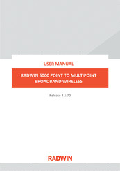 Radwin 5000 HPMP User Manual