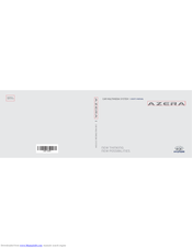 Hyundai Azera User Manual