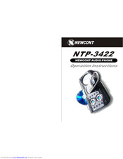 Newcont NTP-3422 Operating Instructions Manual