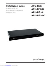 Amina APU-RS16i Installation Manual