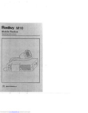 Motorola Radius Operating Instructions Manual