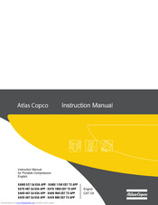 Atlas Copco XAVS 407 Cd S3A APP Instruction Manual
