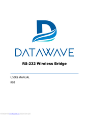 Datawave 09SX User Manual