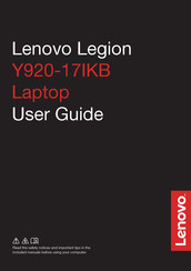 Lenovo Legion Y920-17IKB User Manual
