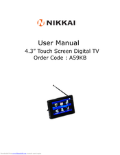 Nikkai 4.3 inch Touch Screen User Manual