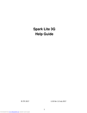 Zte SPARK LITE 3G Help Manual