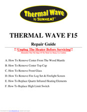 Sunheat Thermal Wave F15 Repair Manual