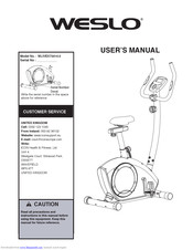 Weslo WLIVEX73414.0 User Manual