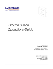CyberData 011049 Operation Manual
