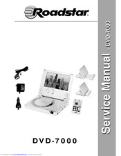 Roadstar DVD-7000 Service Manual