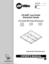 Miller FILTAIR 301053001 Owner's Manual