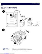 Mitel 5505 Installation Manual