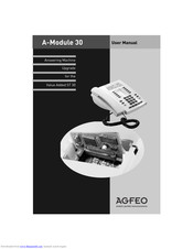 AGFEO A-MODULE 30 User Manual