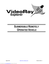 VideoRay Explorer Manual